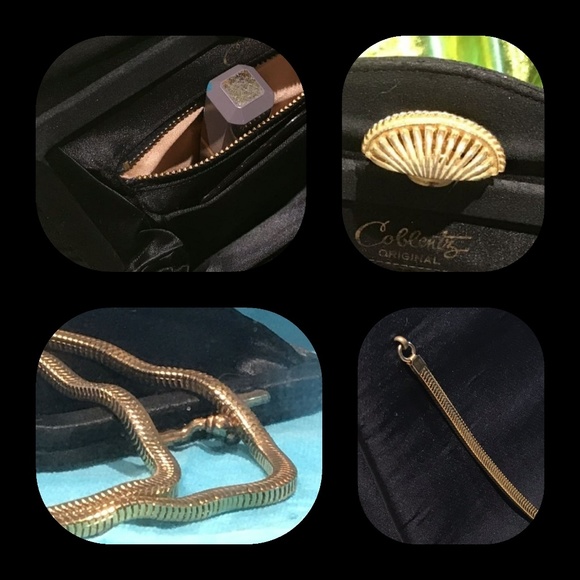 Bergdorf Goodman Black Evening Purse-VINTAGE - Picture 4 of 4